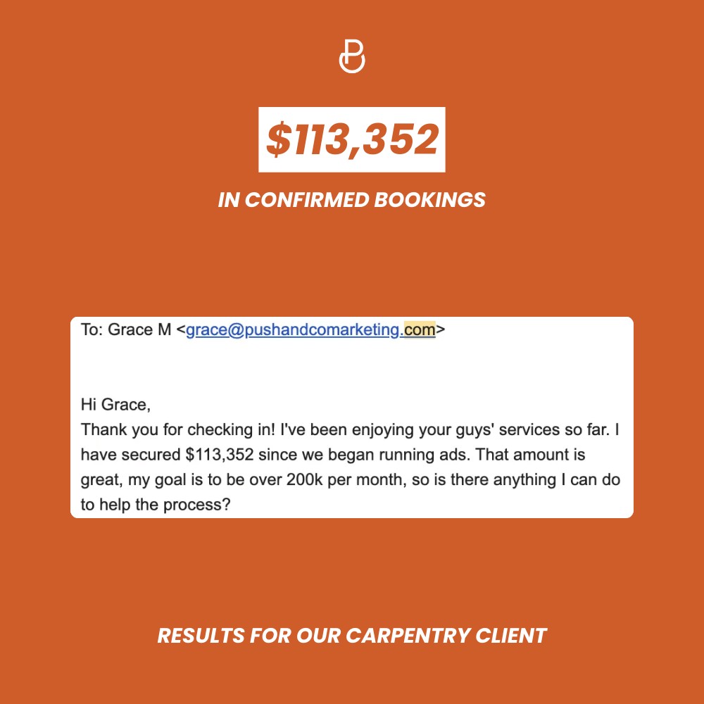 Booking value results